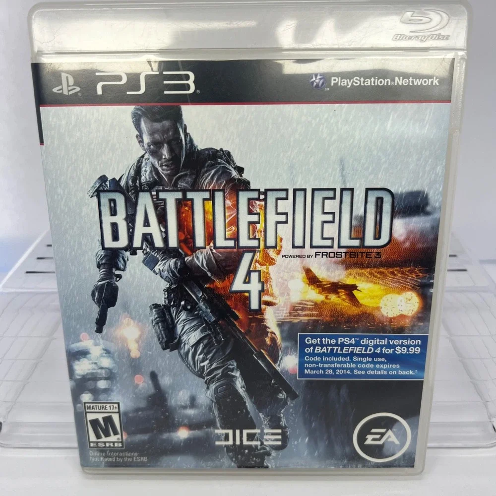 Battlefield 4 Sony PlayStation 3‎ PS3 Game Disc Case Only No Manual